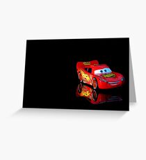 lightning mcqueen Greeting Card