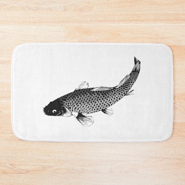 Item preview, Woodcut Koi - Original designed and sold by killies.
