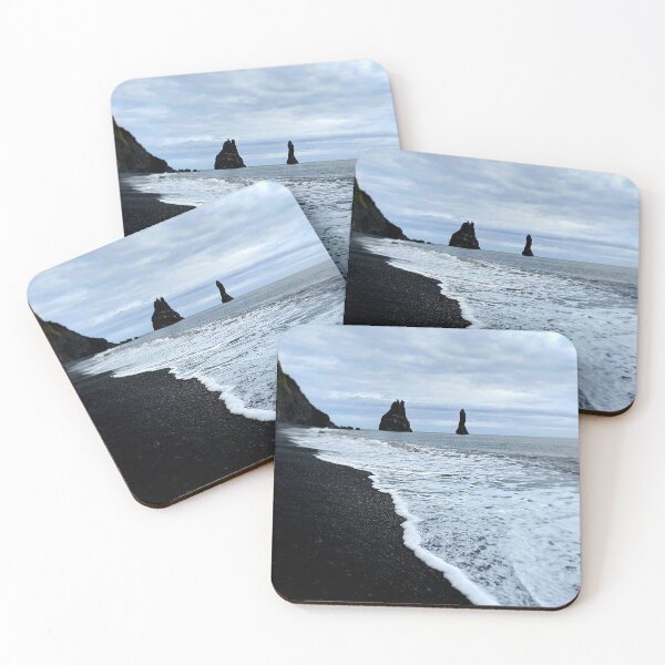 Item preview, black sand beach designed and sold by Natalie Stark.
