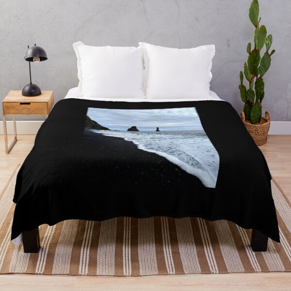Item preview, black sand beach designed and sold by Natalie Stark.