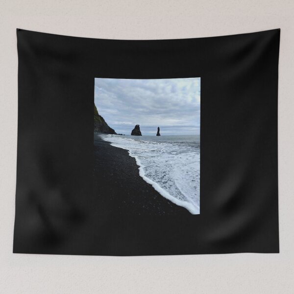 Item preview, black sand beach designed and sold by Natalie Stark.