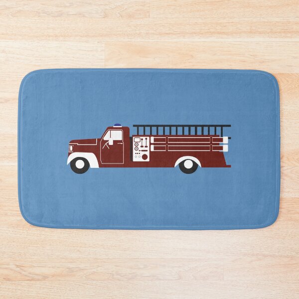 Item preview, Retro Firetruck designed and sold by Hedgie Designs.
