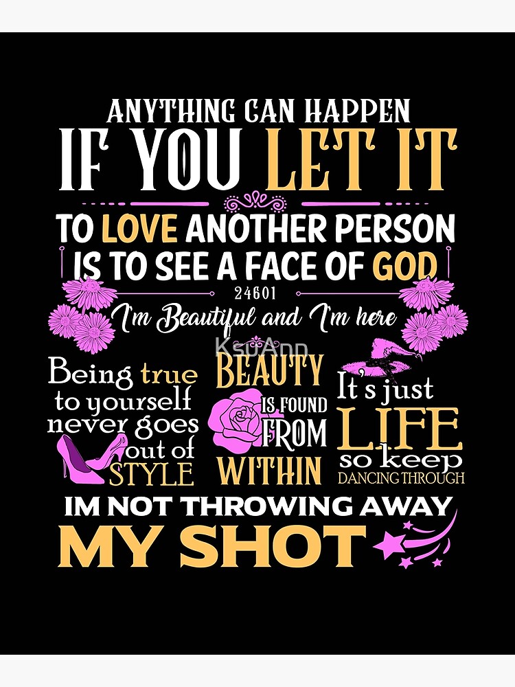 Broadway Motivational Quotes by KsuAnn