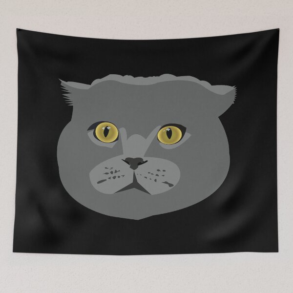 Item preview, Russian Blue Cat designed and sold by KCPetPortraits.