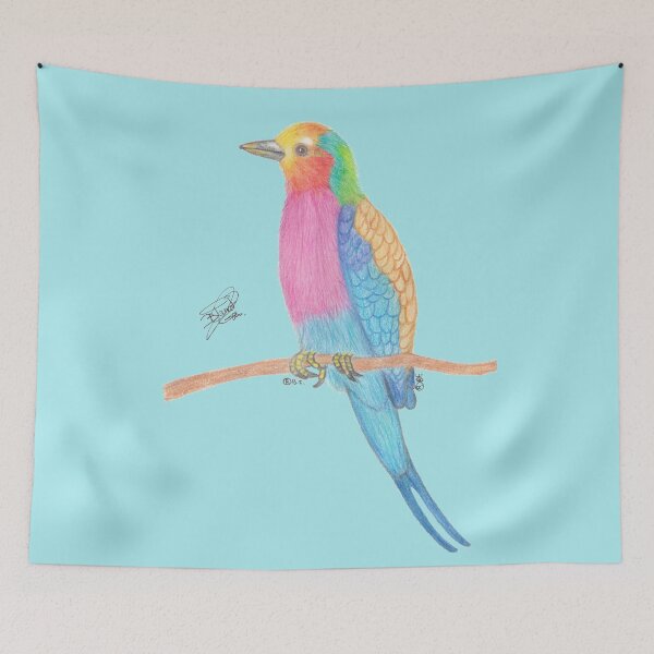 Item preview, Lilac-breasted roller designed and sold by BeritValk.