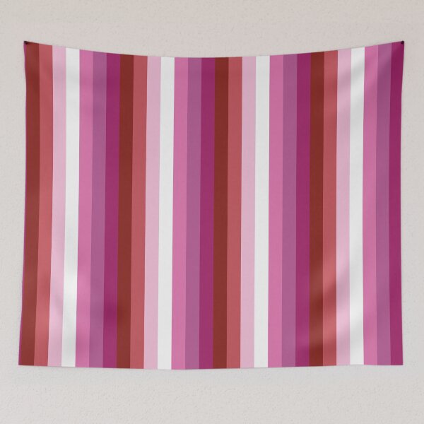 Item preview, Lesbian Pride Flag Vertical designed and sold by lgbtshoppe.