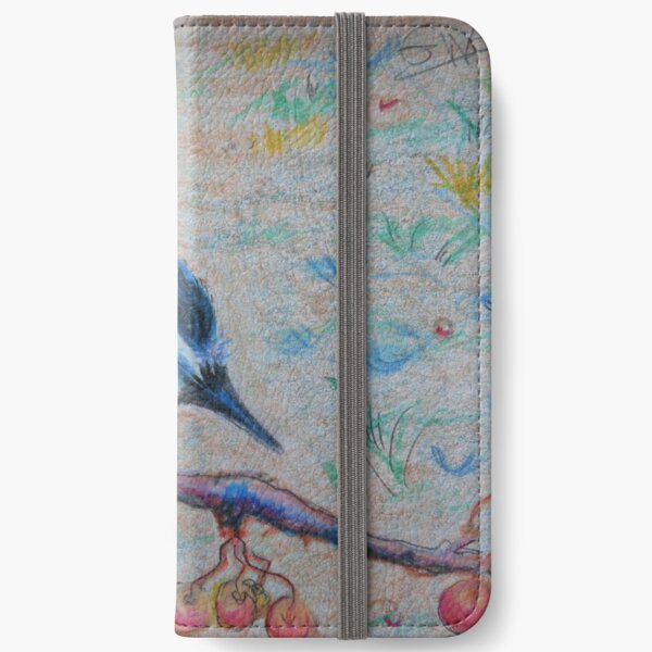 In the Blue iPhone Wallet