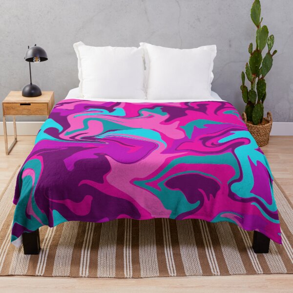 Item preview, Swirled Pink, Blue, and Purple Abstract designed and sold by MixinMadness.