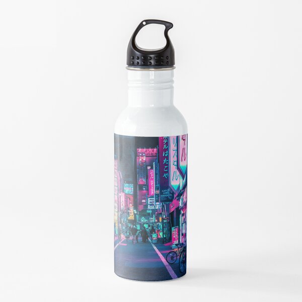 Tokyo - A Neon Wonderland Water Bottle