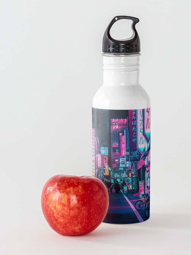 Alternate view of Tokyo - A Neon Wonderland Water Bottle