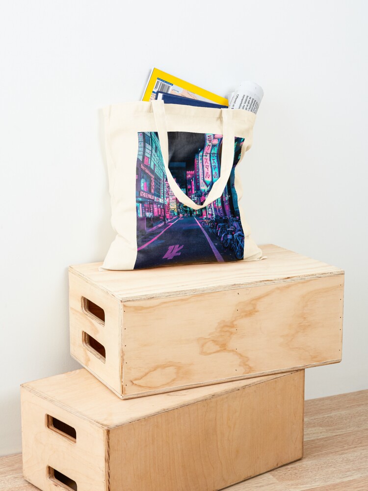 Alternate view of Tokyo - A Neon Wonderland Tote Bag