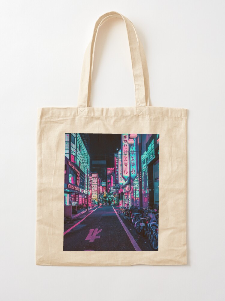 Alternate view of Tokyo - A Neon Wonderland Tote Bag