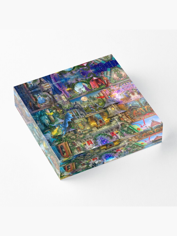 Alternate view of Once Upon a Fairytale Acrylic Block
