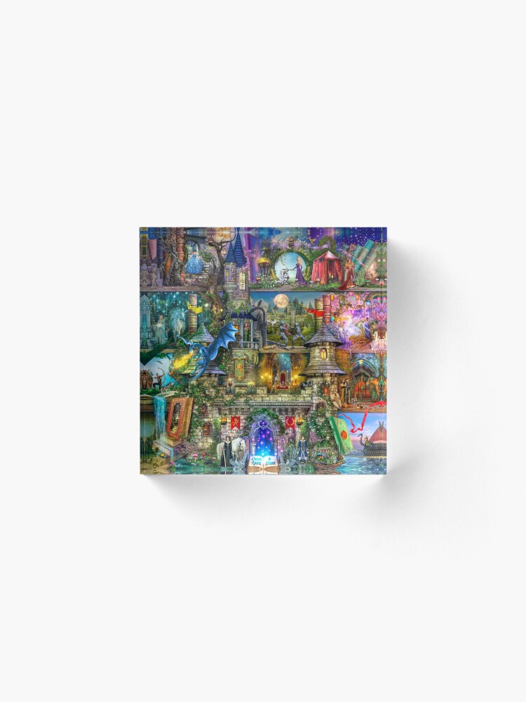Alternate view of Once Upon a Fairytale Acrylic Block