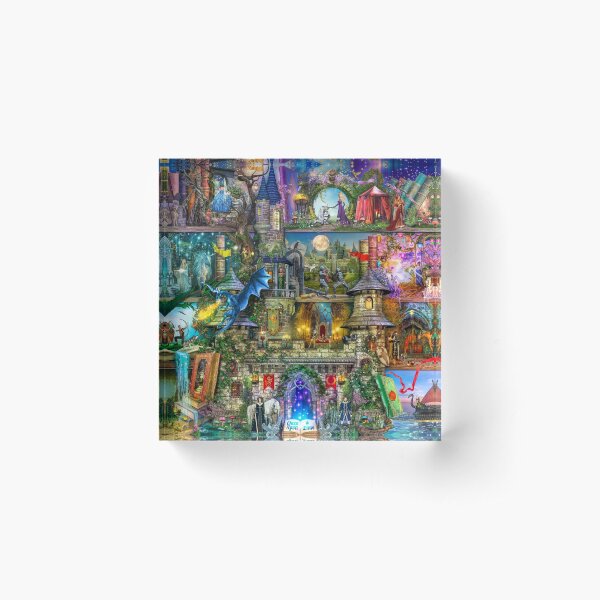 Once Upon a Fairytale Acrylic Block