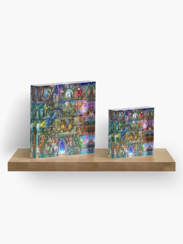 Alternate view of Once Upon a Fairytale Acrylic Block
