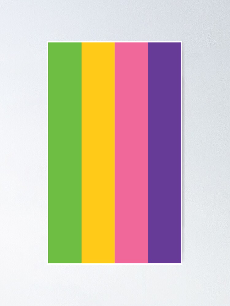 Lesbian Pride Flag Vertical Poster For Sale By Lgbtshoppe Redbubble