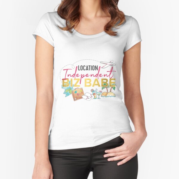 Item preview, Location Independent Biz Babes Explore Logo  designed and sold by Dreamlifedeluxe.