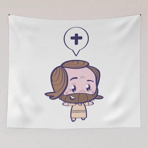 Item preview, Jesus cartoon. designed and sold by emphatic.