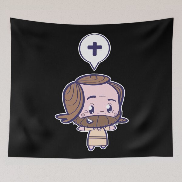 Item preview, Jesus cartoon. designed and sold by emphatic.