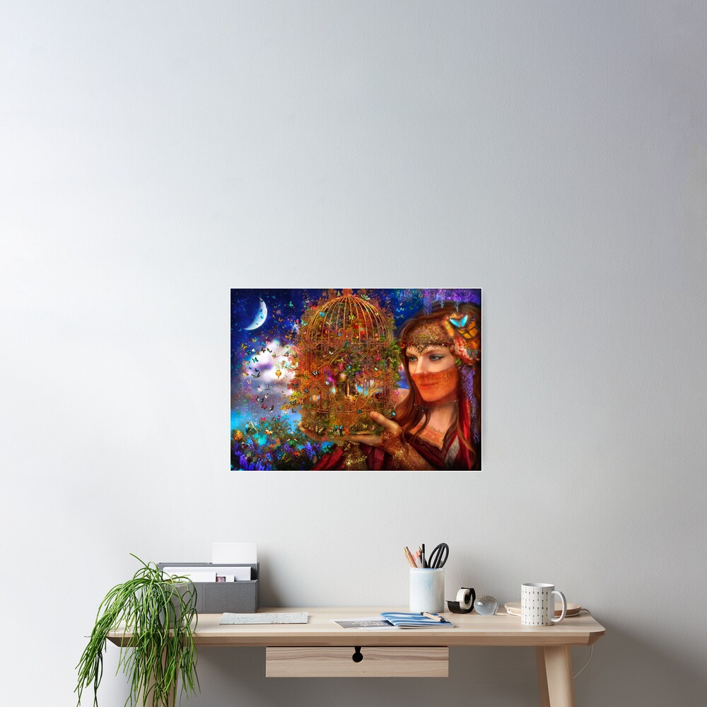 Her Butterfly Fairytale Poster