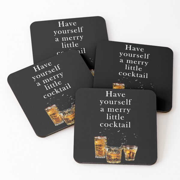 Item preview, Funny Christmas Cocktail Saying designed and sold by Emily Duvall.