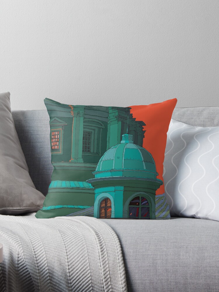 Item preview, Throw Pillow designed and sold by bcedraws.