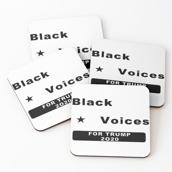 Item preview, Black Voices for Trump designed and sold by Nikki SpaceStuffPlus.