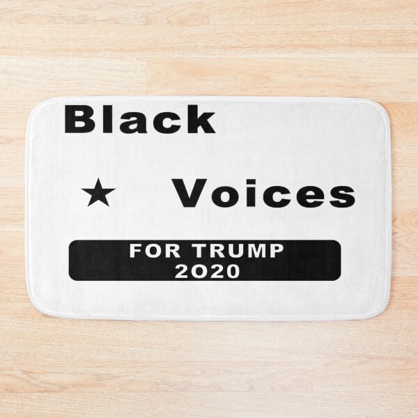 Item preview, Black Voices for Trump designed and sold by Nikki SpaceStuffPlus.