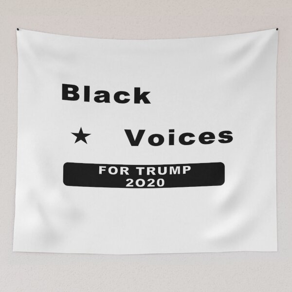 Item preview, Black Voices for Trump designed and sold by Nikki SpaceStuffPlus.