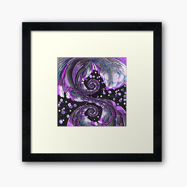 The Sky Path To Lerweesa Framed Art Print