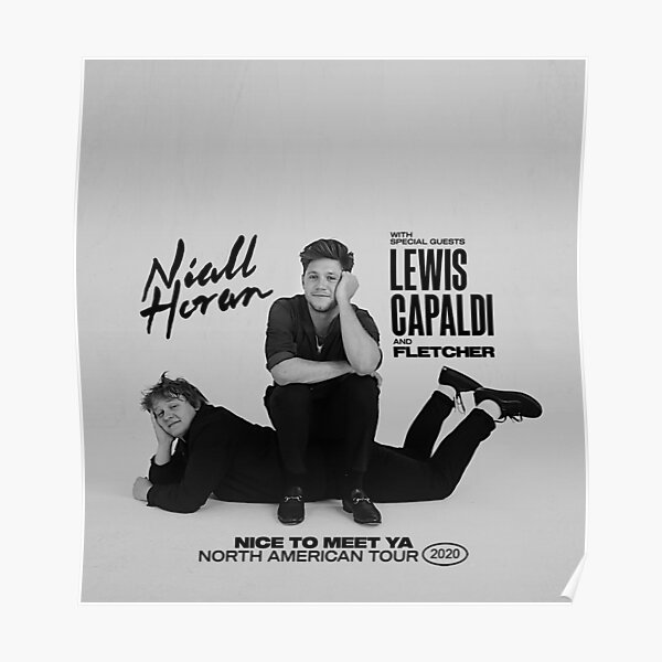 Onenal Niall es agradable para conocer Ya North American Tour 2020 Póster