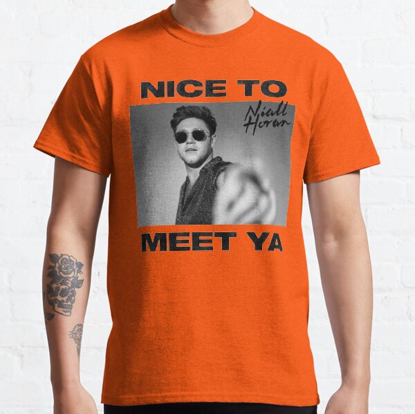 Threenal Niall Encantado de conocer Ya North American Tour 2020 Camiseta clásica