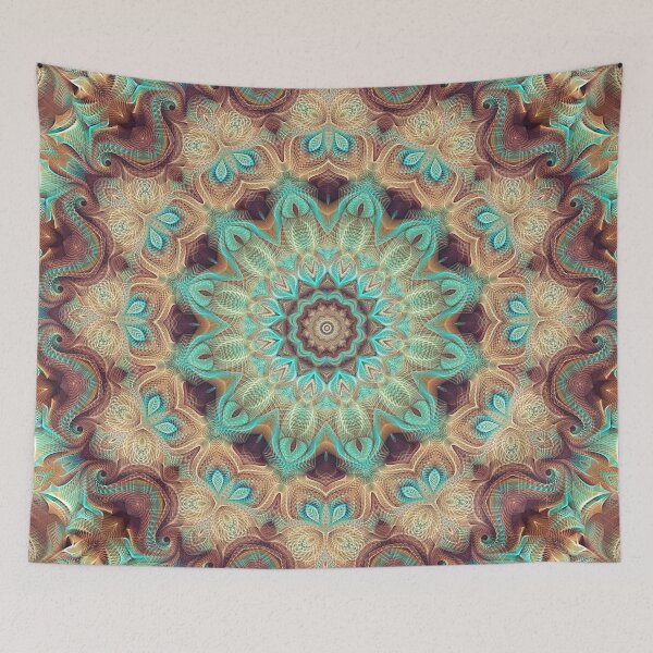 Item preview, Flower Of Life Mandala (Karner Blue) designed and sold by Mandala Of Life.