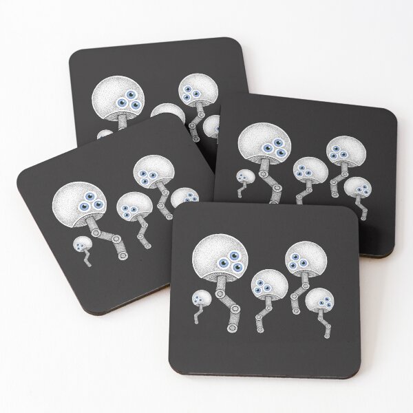 Item preview, Field of Mechanical Fungi designed and sold by zenferren.