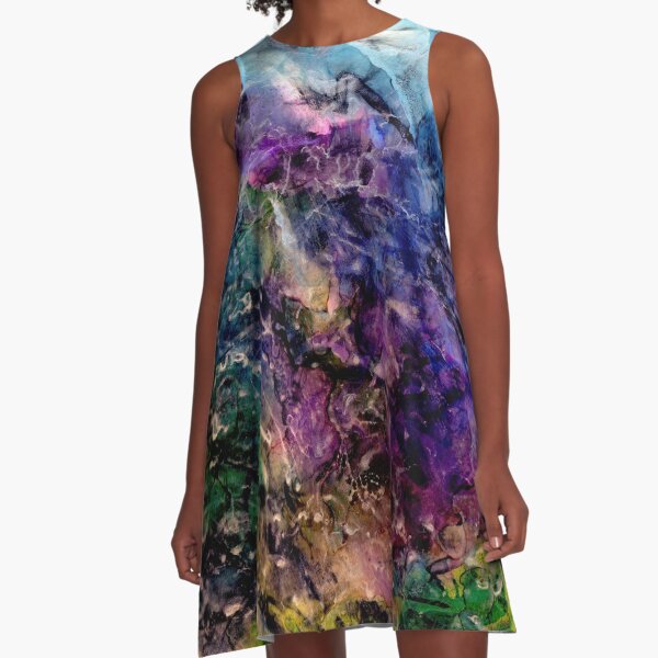 Winter's approach A-Line Dress