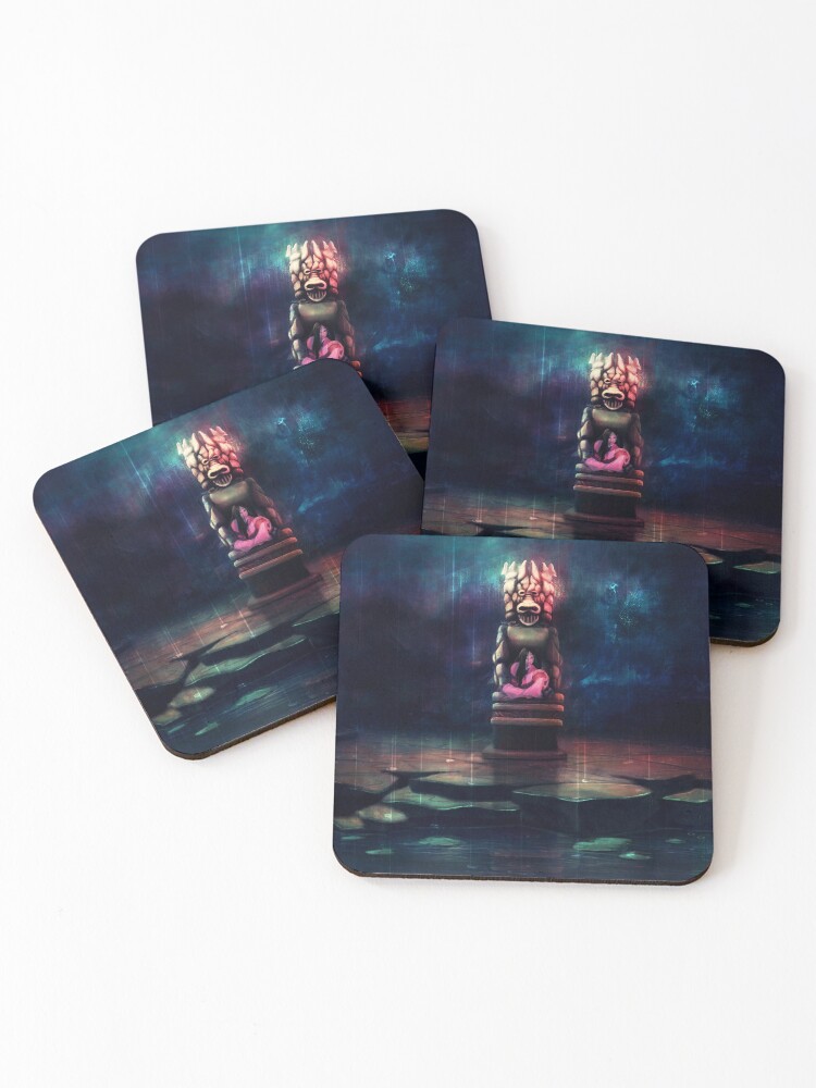 Thumbnail 1 of 5, Coasters (Set of 4), Warrior designed and sold by GlimpenArt.