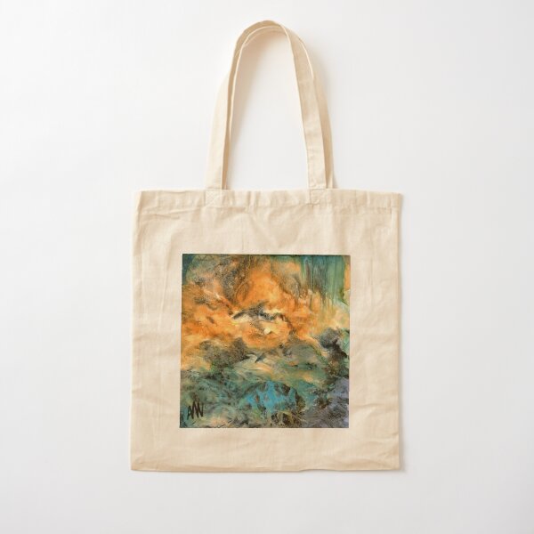 Fog Cotton Tote Bag