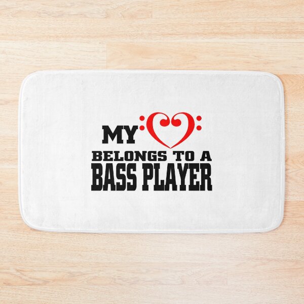Item preview, My Heart Belongs to A Bass Player designed and sold by flipper42.