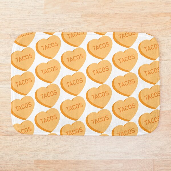 Item preview, Taco Candy Heart - Orange designed and sold by spicypup.