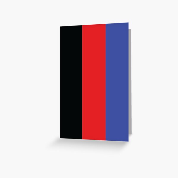 Polyamory Pride Flag Vertical Greeting Card