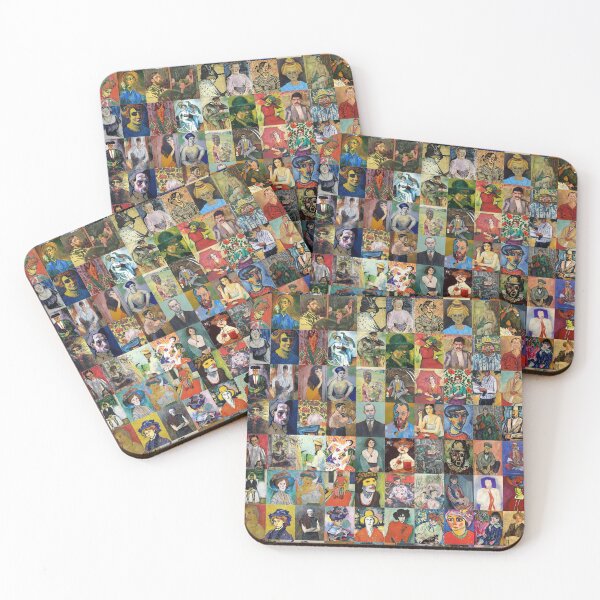 Item preview, Fauvism Faces designed and sold by Montage-Madness.