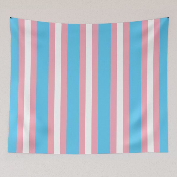 Item preview, Transgender Pride Flag Vertical designed and sold by lgbtshoppe.