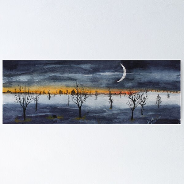 Artikelvorschau, Marsh Fog at Sunset entworfen und verkauft von Jack G Brauer.