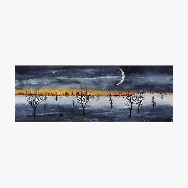 Item preview, Marsh Fog at Sunset designed and sold by Jack G Brauer.