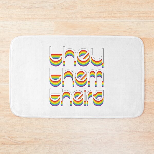 Item preview, Rainbow They Them Theirs designed and sold by Mack Mercury.
