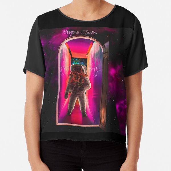 Stargazer Vol. I "Paradimensional Visitor" Chiffon Top