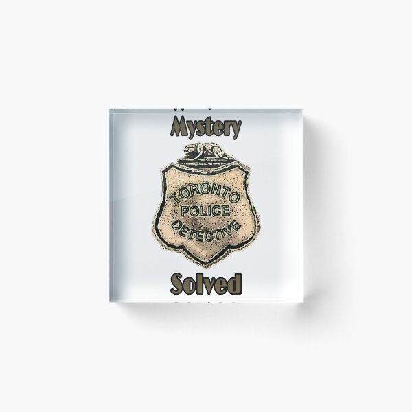 Item preview, Mystery Solved by Toronto Constabulary , A Mysteries Inspired . designed and sold by michaelrodents.