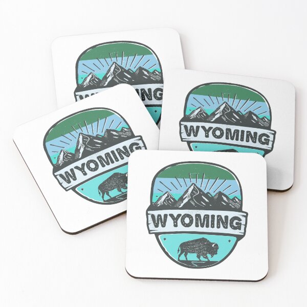 Item preview, Wyoming Grand Teton National Park Bison Buffalo Cheyenne Casper Jackson Laramie Gillette Cody designed and sold by DESTINATIONS DECAL DOS.