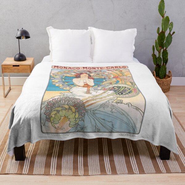 Item preview, 1897 Alphonse Mucha Monaco Monte-Carlo Poster designed and sold by retrographics.